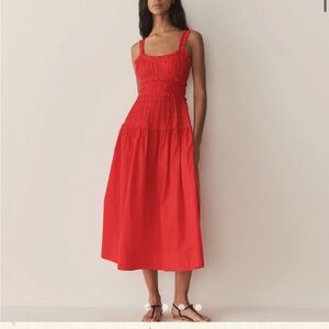 Doen Marianne Dress Scarlett